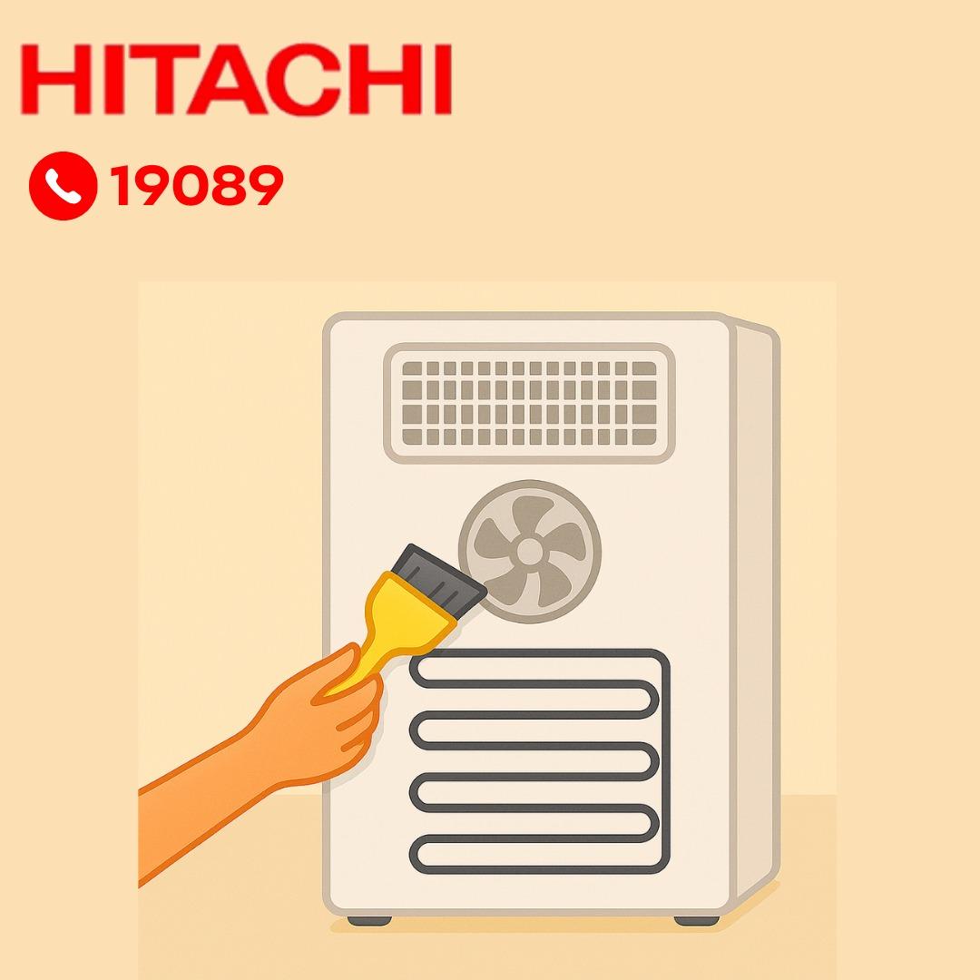 تنظيف الفلاتر والمراوح بديب فريزر هيتاشي تنظيف الفلاتر والمراوح بديب فريزر هيتاشي