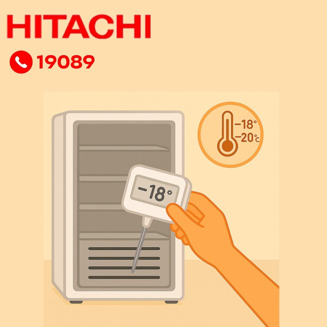 ضبط درجة الحرارة بديب فريزر هيتاشي ضبط درجة الحرارة بديب فريزر هيتاشي