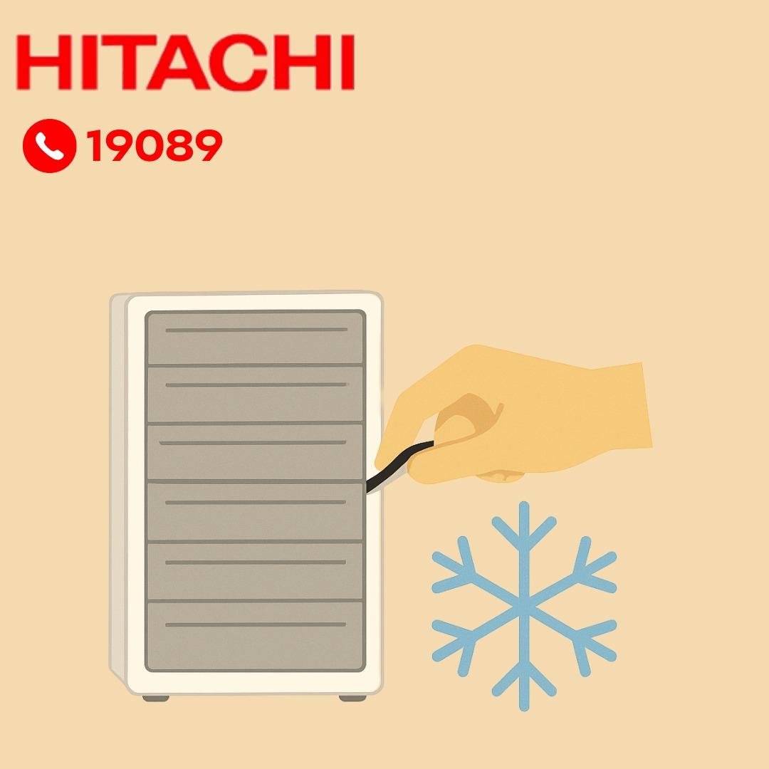 فحص الأختام المطاطية بديب فريزر هيتاشي فحص الأختام المطاطية بديب فريزر هيتاشي